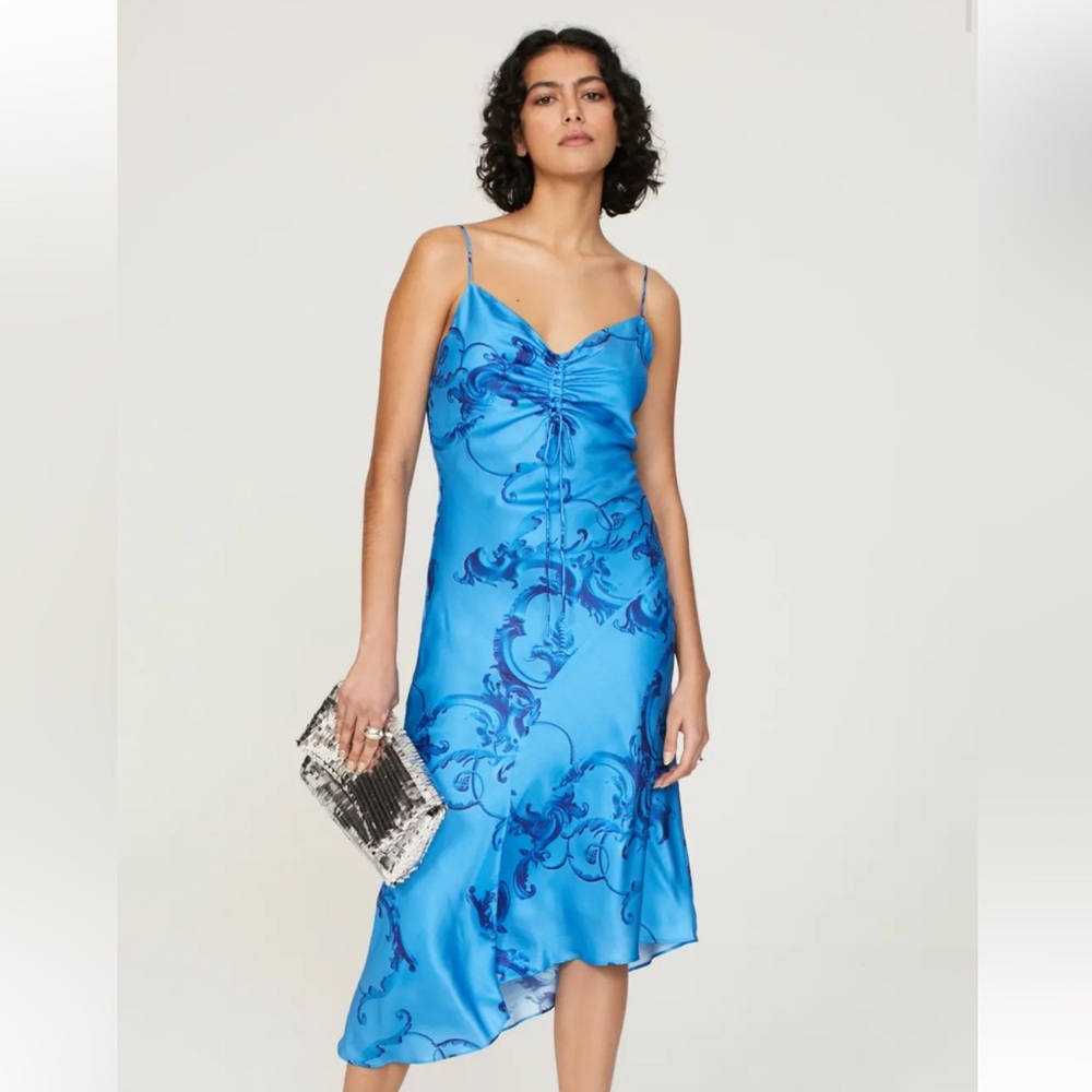 AllSaints Alexia Isabella midi dress